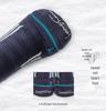 Sport'sHouse Men's Thick Wool High Tube Ski Socks with Terry Bottom