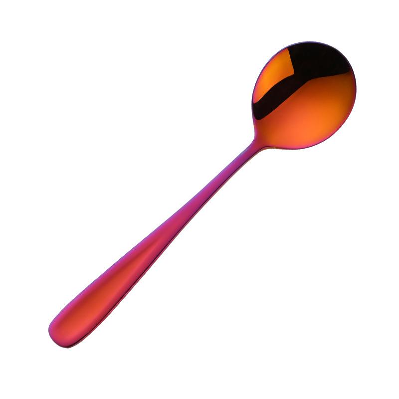 Stainless Steel Coffee Spoon,High Quality Dessert Cake Fruit Spoons Gold Small Snack Scoop  Tea Spoon Kitchen Dinnerware Tools