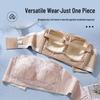 Women's Strapless Minimizing Bandeau Bra - Anti-Sag, Light, and Supportive for Large Busts