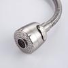 Flexible Single lever Hole Mixer Cold and Hot  Water Tap Stainless steel Brushed Sink On-board installation Kitchen Faucet