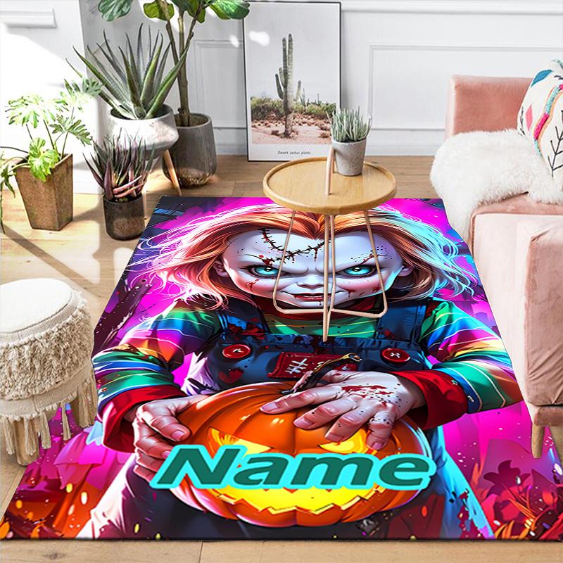 Custom 1Pc Chucky'S Honeymoon Horror Rug Office Carpet Indoor Outdoor Entrance Doormat Nonslip Soft And Comfortable Living Room D291518