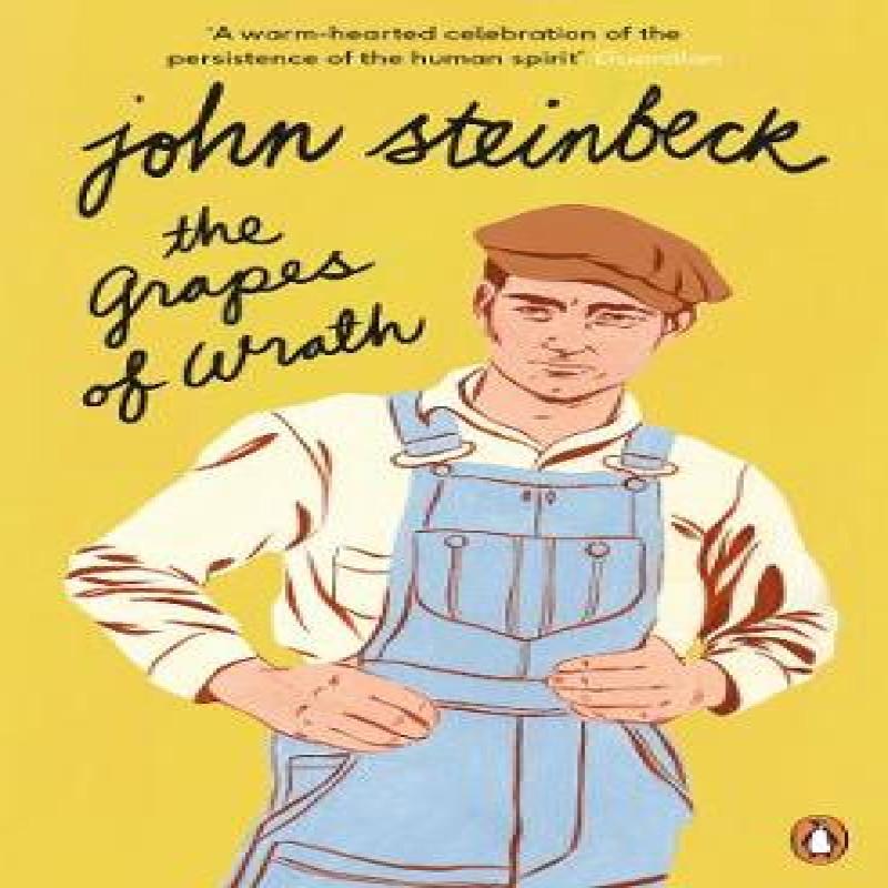 The Grapes of Wrath by John Steinbeck Paperback Book 9780241980347