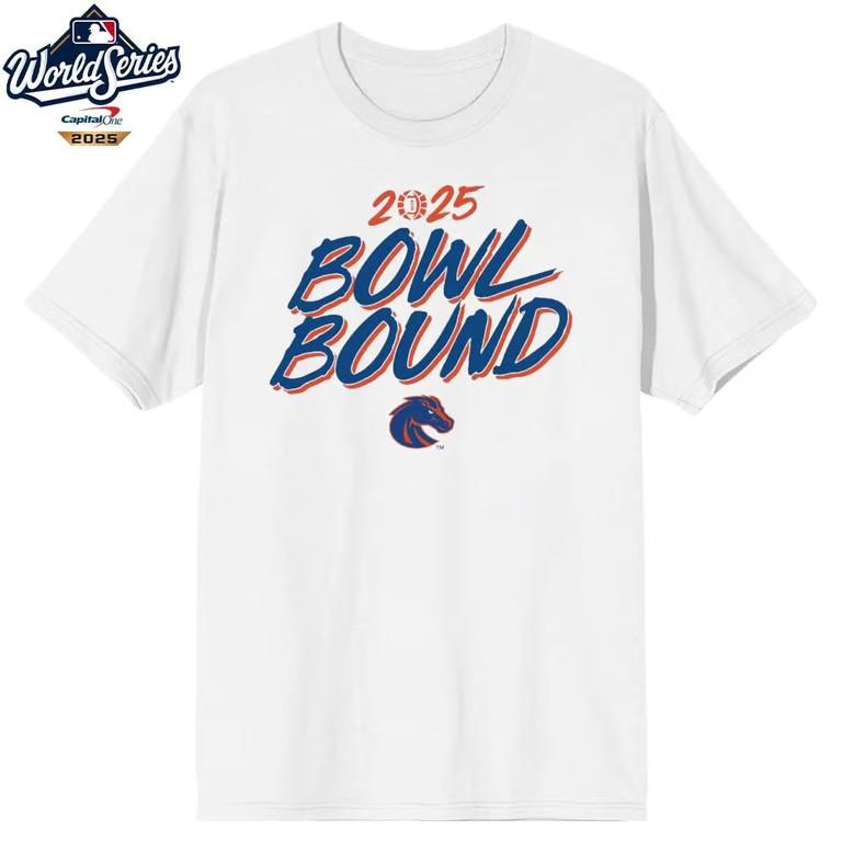 Broncos Football 2025 Bowl Bound Shirt Unisex T-Shirt M