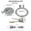 Xugu Yuyuan Flat Chastity Lock CB Purity Device - Adult Toy for Men
