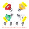 Pressure Washer Tips 14inch Quick Connect Pressure Washer Nozzles Power Washer Spray Nozzle with