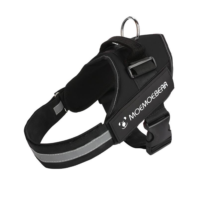 K9 Saddle Style Dog Harness & Leash - Explosion-Proof, Medium/Large Breeds, Border Collie, Golden Retriever