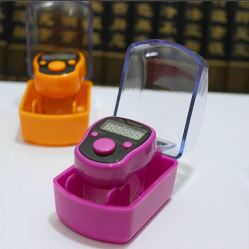 5 Digits Led Tally Counter Finger Ring Hand Tally Counter Digital Timers