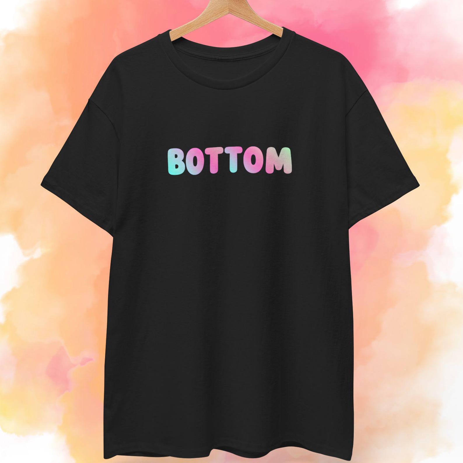 Bottom T shirt | Heavy Cotton Tee L