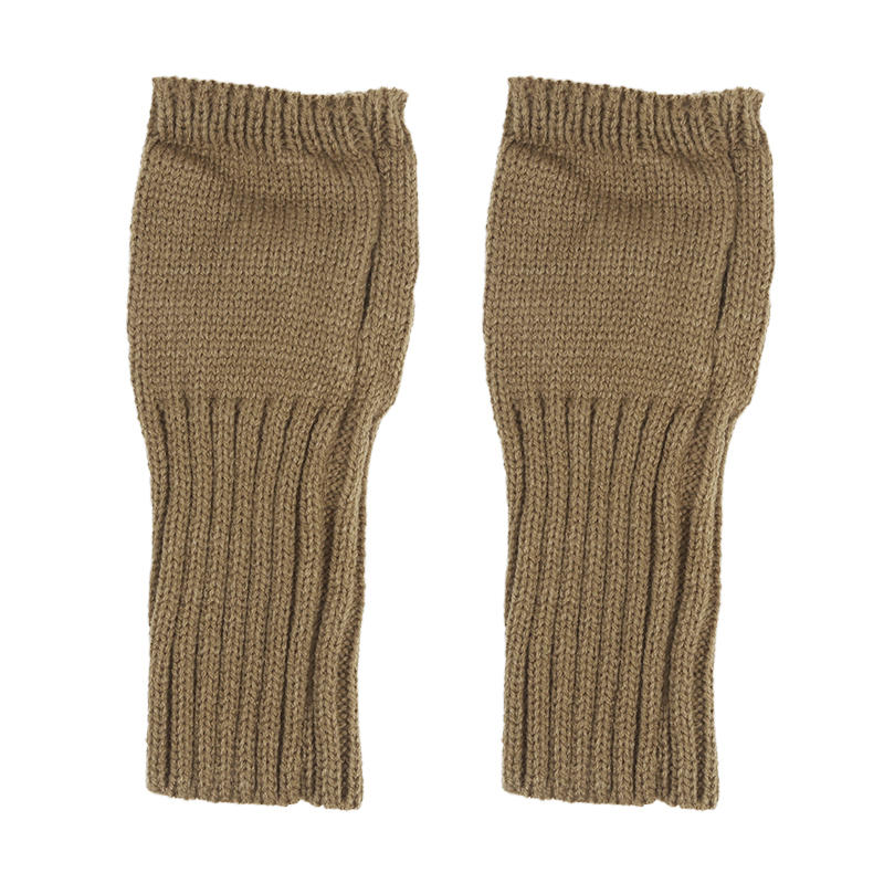 Half Fingerless Gloves Women Mitten Winter Warmer Kawaii Sleeve Soft Girls Clothes Winter Bow Knot Knitted Gloves Gift