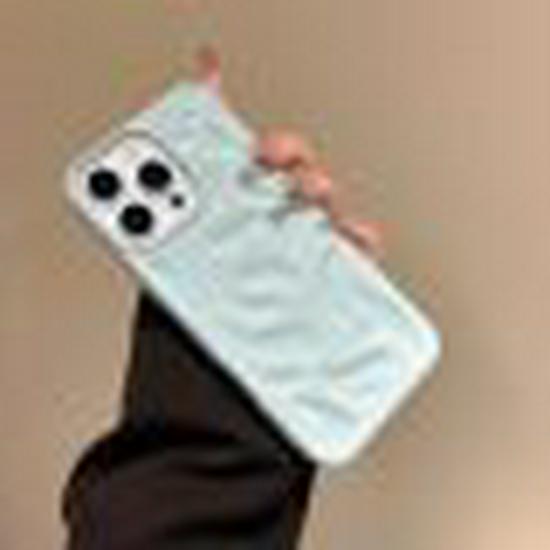 3D Meteorite Texture iPhone 16 Pro Max Case with Wrinkle Pattern, Compatible with iPhone 14 & 15