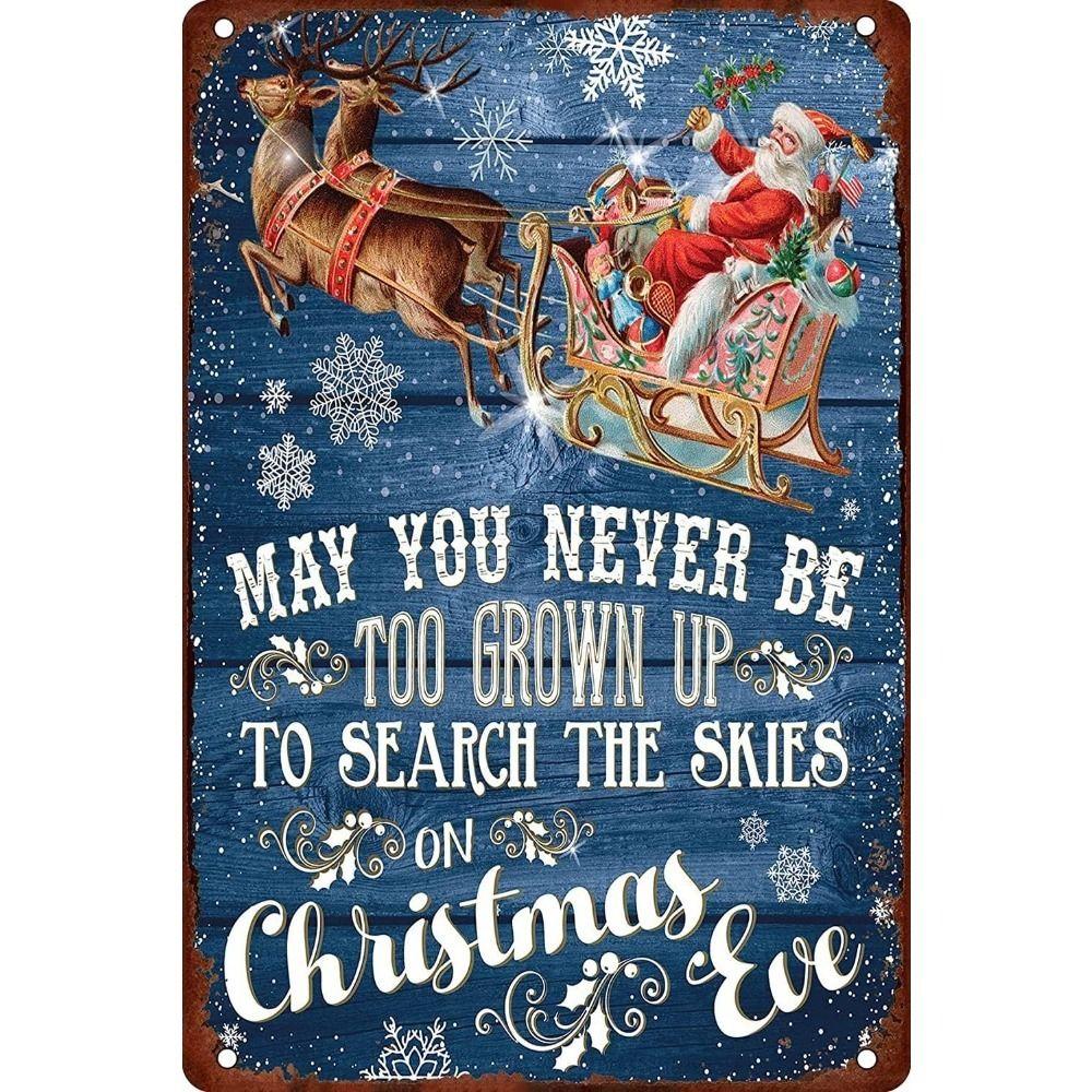 Vintage Antique Style Logo Metal Tin Sign Retro Wall Poster