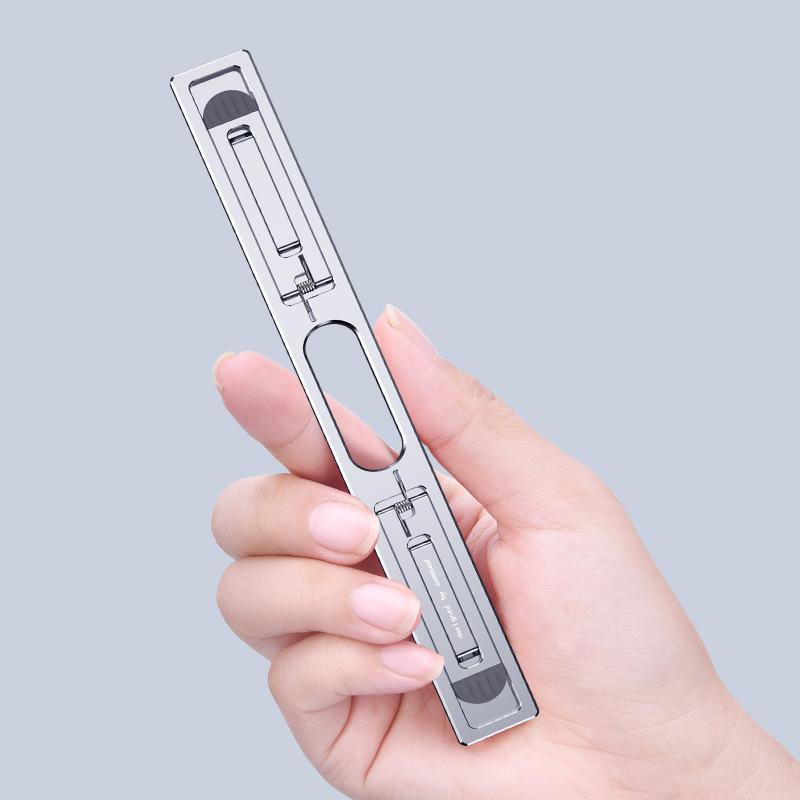 1x Foldable Vertical Laptop Stand For Keyboard Notebook Cooling Heat Dissipation