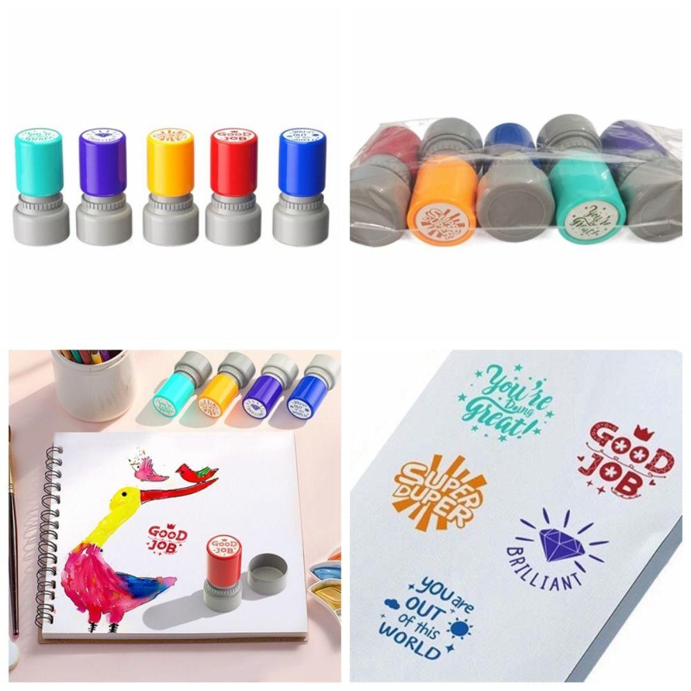 Automatic Inking Educational Behavior Stamp Encouragement Classroom Teacher Stamp  For Homework