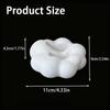 Cute 3D Cloud-Shaped Remote Control Holder - Desktop Home Storage Organizer Stand For TV/Air Conditioner Remotes, Phones Gadgets