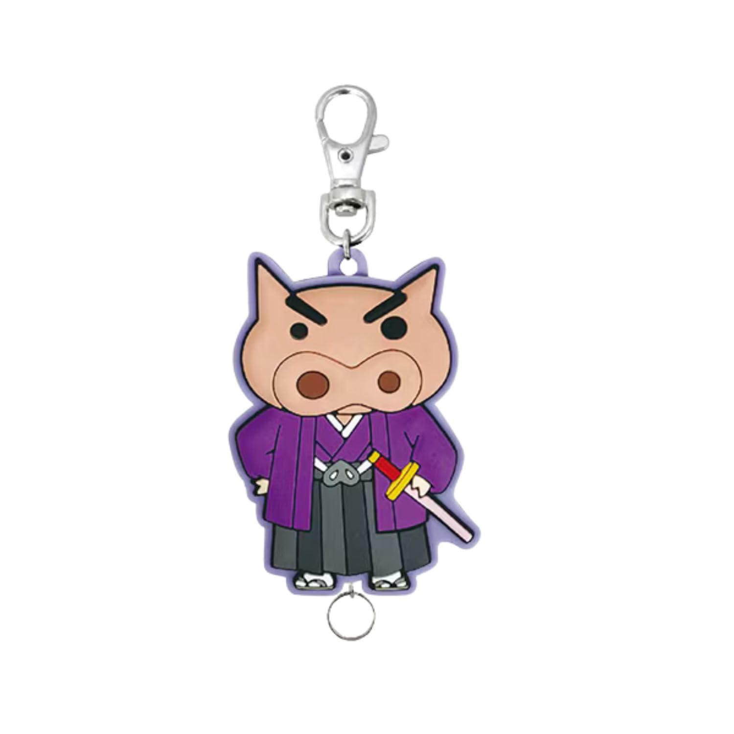 

SK Japan Рулетка-брелок с резиновым брелком-карандашом KH Buri Shin-chan (Бури Дзаэмон)