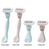 Manual Lady Shaver 5-Blades Epilator Durable Women Razor  Private Body