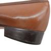 Salvatore Ferragamo Loafers BABS Double Gancini Brown Leather Women 7 33209 Used