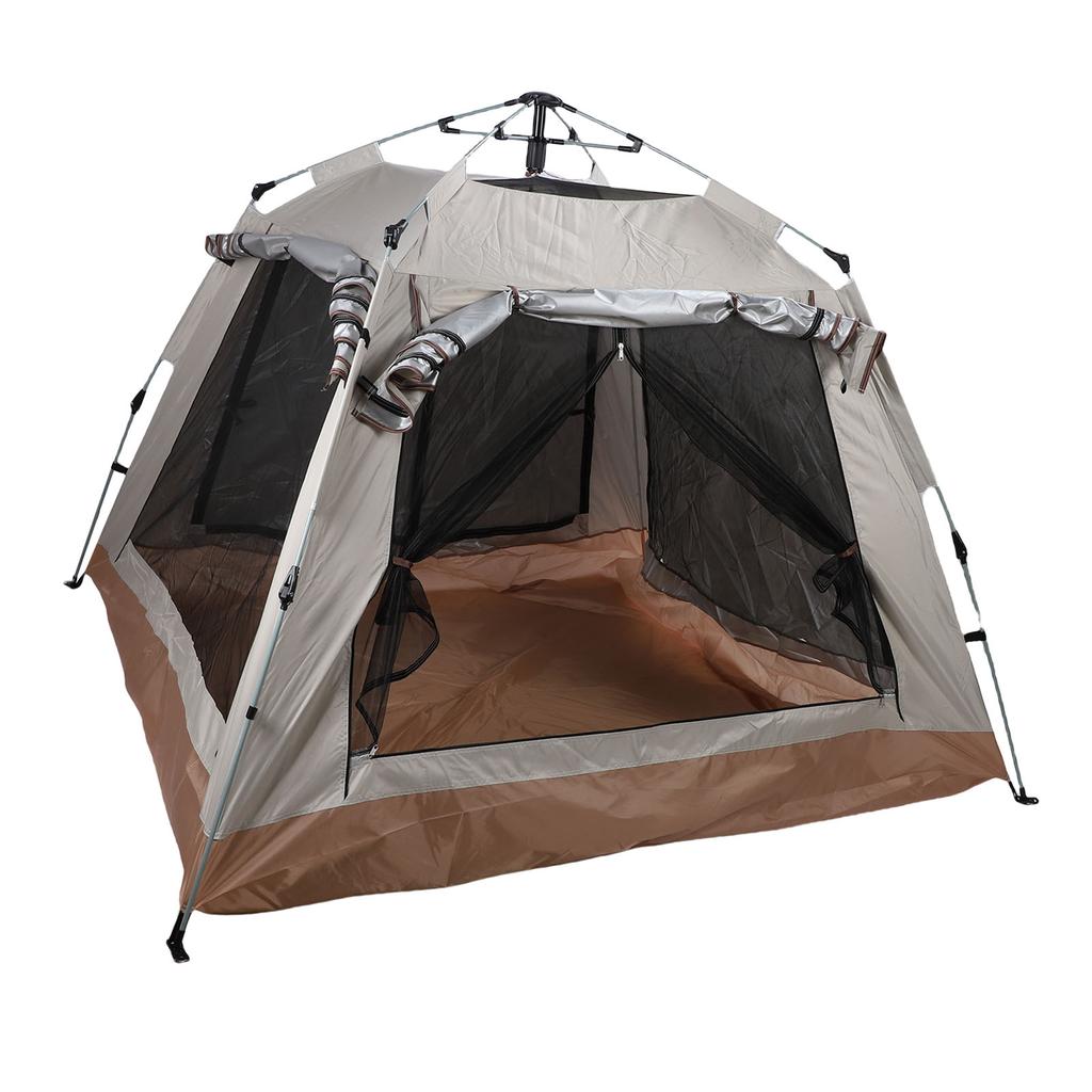 Easy Pop Up Tent 210D Oxford Cloth Rainproof Sun Proof Portable Automatic Setup Camping Tent for Backyard Picnic Beach