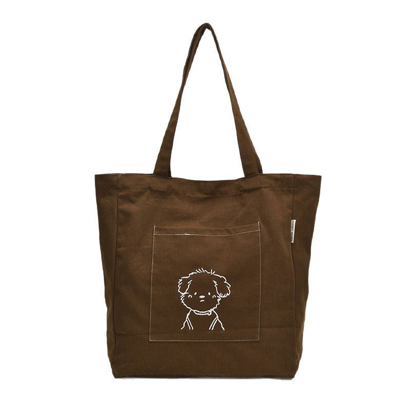 New Printed Large-capacity Shoulder Bag Women's Versatile Casual Commuter Tote Bag