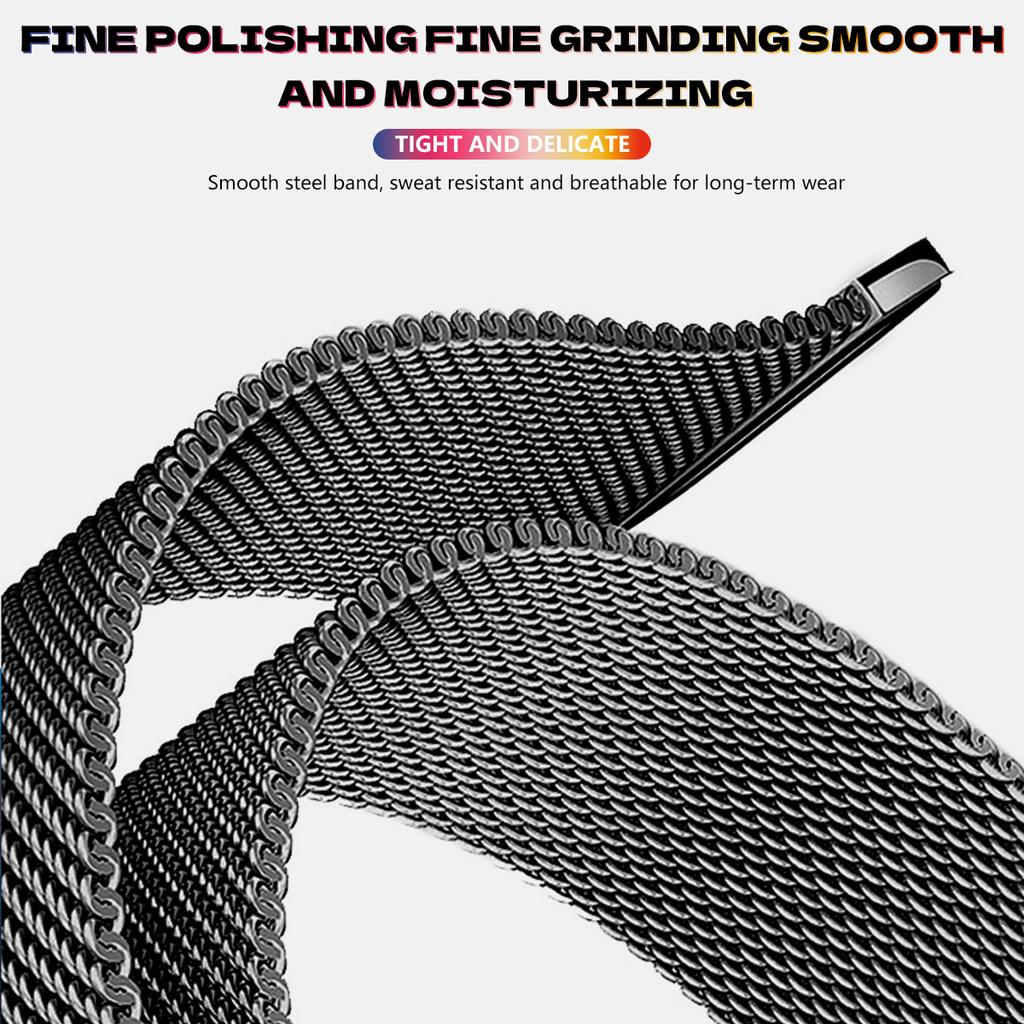 Curea NOUĂ din Oțel Inoxidabil pentru Xiaomi Mi 9 8 Bandă Metalică Brățară Milanese pe Mi Band 8 Brățară de Încheietură pentru Mi Band 9 8 Accesoriu Curea