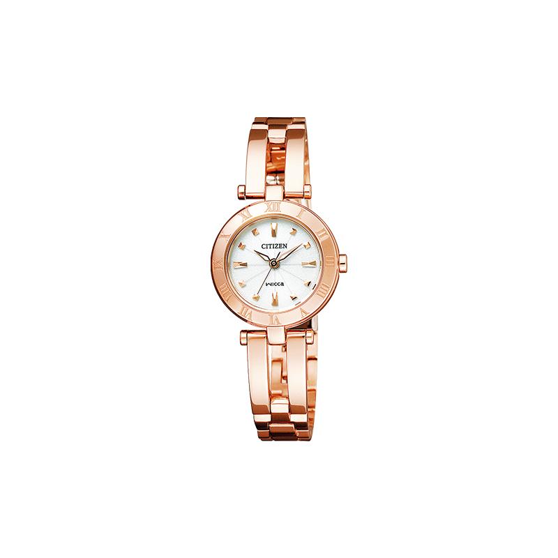 CITIZEN 50 meters waterproof, solar Quartz, Steel Strap, 24.0mm women s watch, white dial NA15-1573C
