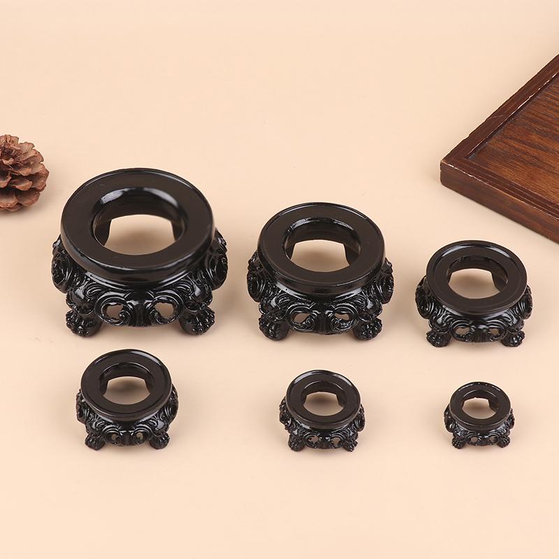 Vintage Crystal Balls Base Resin Sphere Support Display Stand Desktop Ornament Fixed Seat Home Decoration Accessories