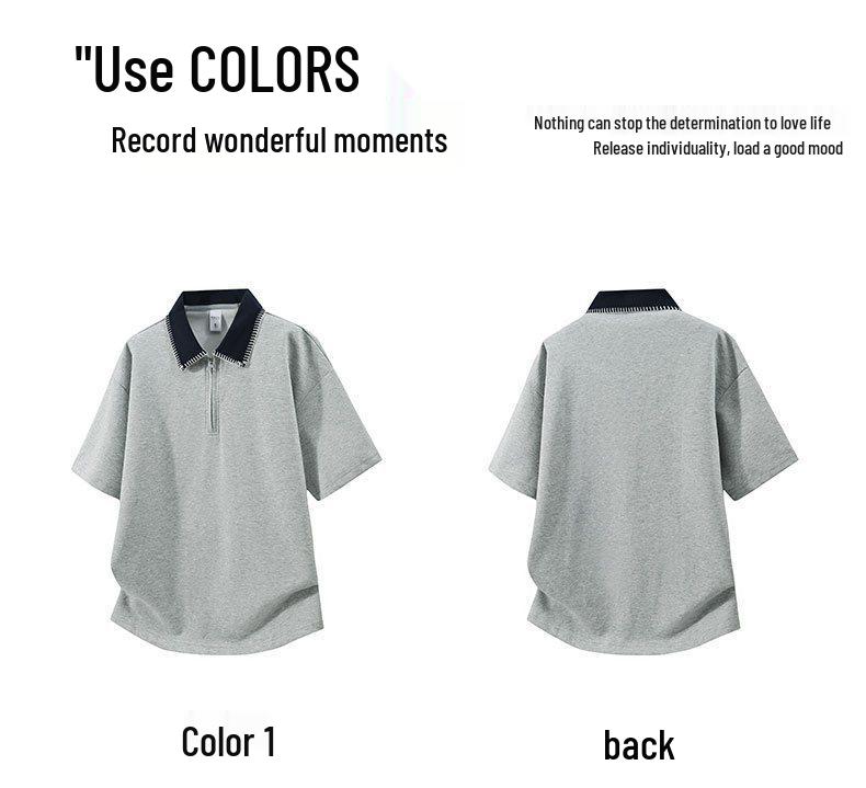 2022 Summer Men's Quick-Dry Ice Silk Polo Shirt