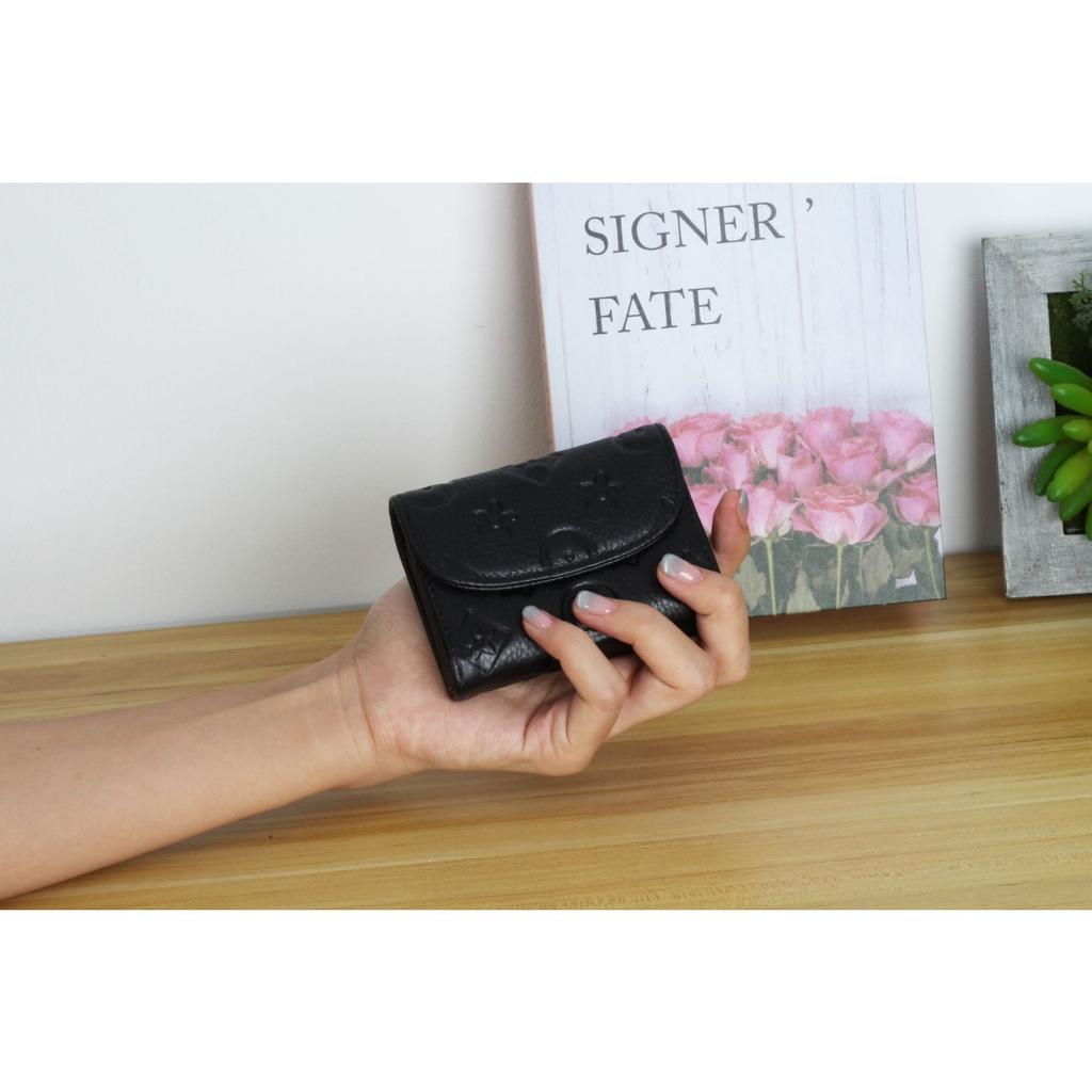 Peňaženka z hovädzej kože pre ženy, Malá, Jednoduchá a Pohodlná Viacfarebná Ručná Zipsom Uzatvárateľná Peňaženka Organizér na Karty