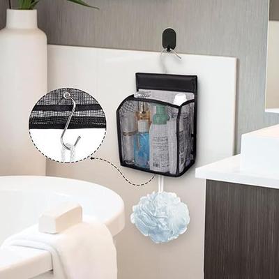 Soft Plastic Bathroom Organizer Waterproof Hanging Storage Bag For Toothbrush Cosmetics Travel Essentials