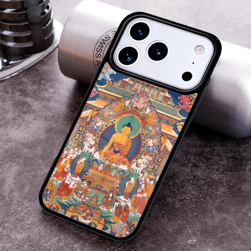 Shakyamuni Buddha Soft Phone Case For iPhone 17,16e,15,14,13,12,11,Mini,Pro,MAX Soft Silicone Cover