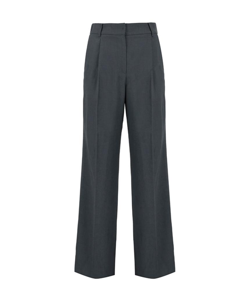 SOUP Back Elastic Single-Pleat Wide Pants (Sa8Lp32)
