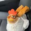 Internet Celebrity Big Rooster Plush Handbag Cute Large-capacity Bag Creative Fashion Storage Bag Personalized Small Bag Purse