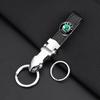 3D Metaal Leer Auto Embleem Sleutelhanger Sleutelringen Voor Skoda Octavia A5 A7 Fabia Superb Rapid Kodiaq Kamiq Auto Accessoires wsjn67