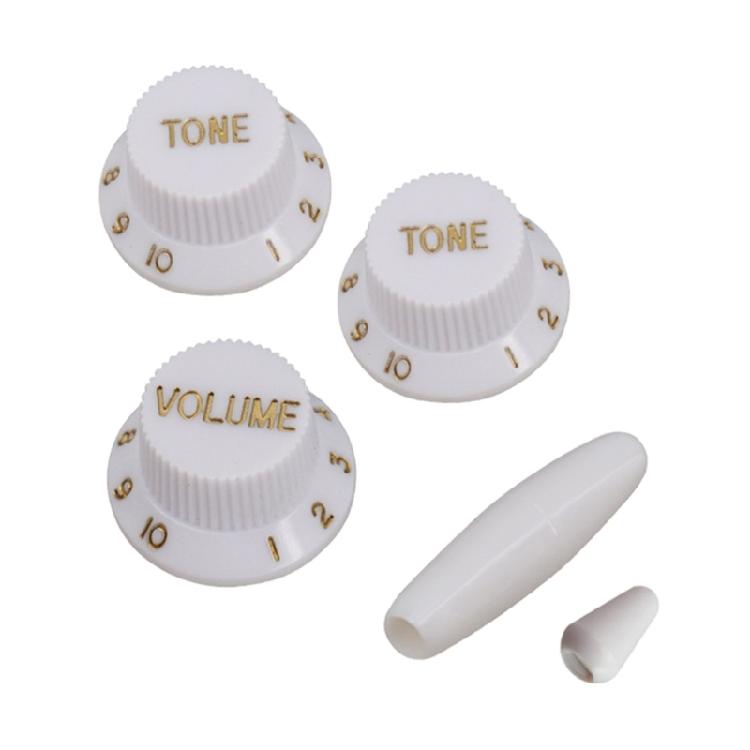 Guitar Knobs Guitar Replacement Part Guitar Accessories Plastic Texture for Electric Guitar Volumes and Tone Replacement