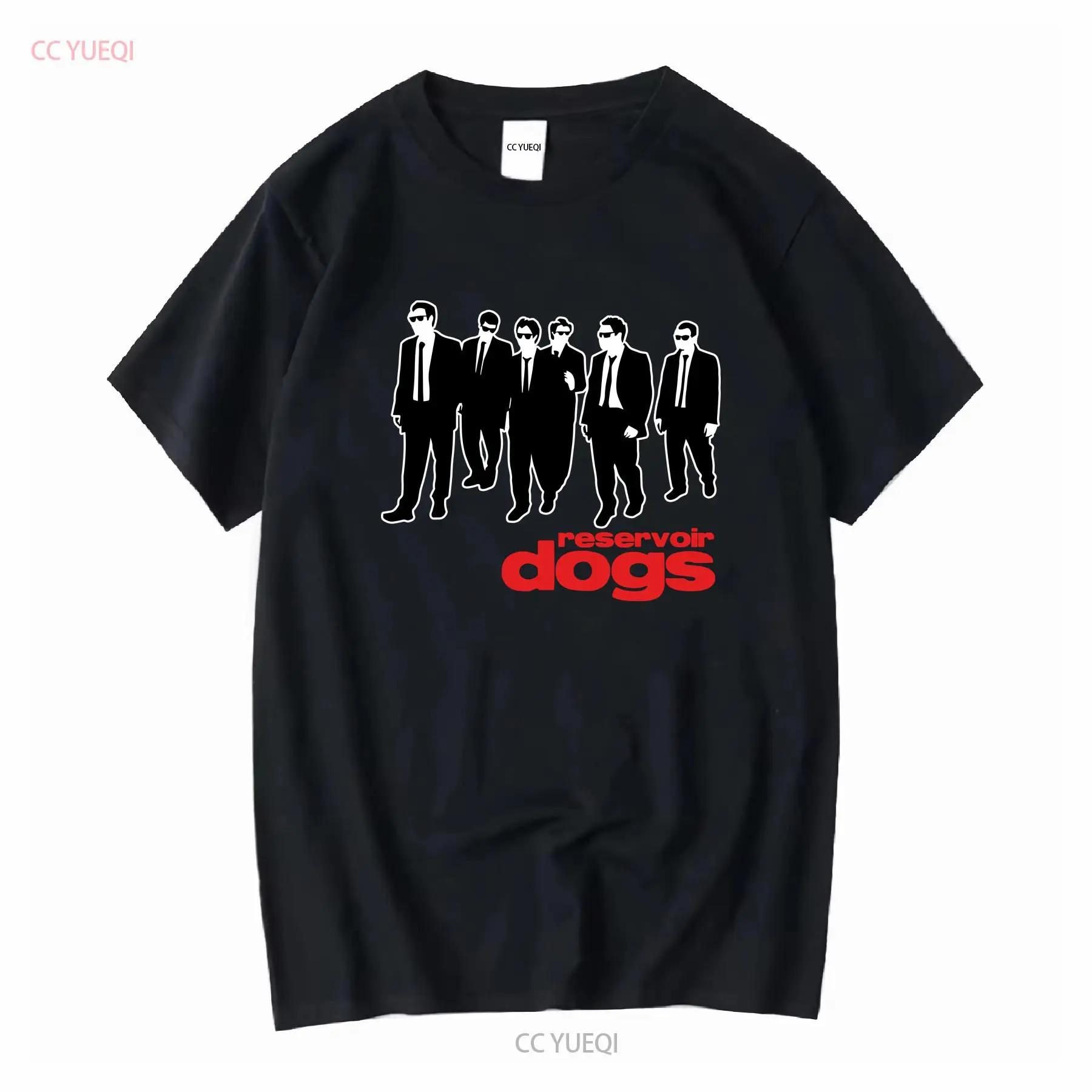 Reservoir Dogs Quentin Tarantino Cult Movie Retro Fan Fansshirt Stencil T Shirt vintage Washed Versatile Breathable S разноцветный