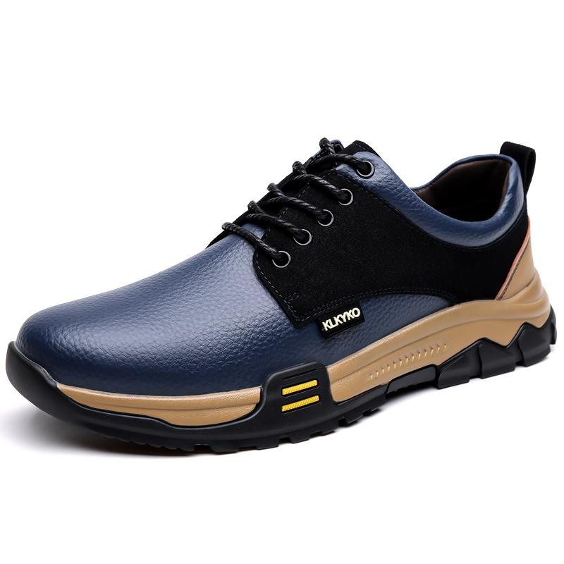 Men Outdoor Hiking Sneakers durable sole, outdoor walking structure, large size casual fit, non slip outdoor casual footwear for 38