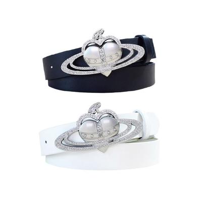 Styles de Rue Ceinture Jean Ceinture Esthétique Filles Cool Ceinture Mode Polyvalente Fête pour Tenues Tendance