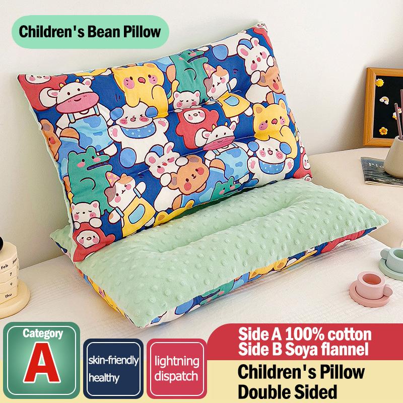Soft Gauze Baby Pillow Comfortable Doudou velvet pillow For Newborns Baby Sleep Headrest Breathable Infant Kids Pillow