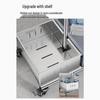 Zhuishi Stainless Steel Mop and Cleaning Tool Organizer