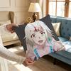 JJuuzou Anime SSuzuyaS Kissen Für Schlafzimmer Auto Café Raum und Wohnzimmer Sofa Dekorative Kissenhülle Hülle