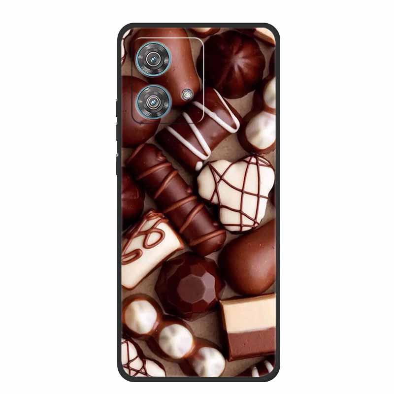 For Motorola Edge 40 Neo Case Animals TPU Soft Silicone Phone Cover for Moto Edge 40 Neo 5G Edge40 Neo Shockproof Wolf Fundas