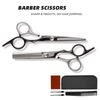 Professional Stainless Steel Hair Cutting Scissors Set - 4CR Hairdressing Shears
