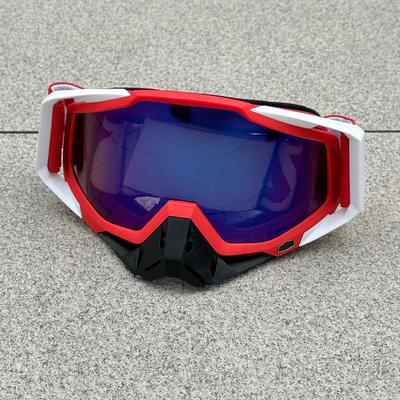 Hohe Qualität Motorradbrille Schutzbrille Motocrossbrille Helm MX Moto Dirt Bike ATV Ski Outdoor Sportbrille Roller Brille