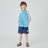 Ever Closet Rash Jacket for Girls and Cute and Stylish Outerwear for the and Size 90 Children's Guard, Zip-Up Boys, Pool, Beach, Summer, Sax,