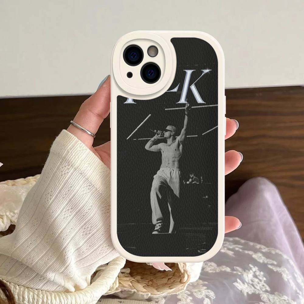 

Rapper PLK Chambre 140 For IPhone 16 15 14 16E 13 12 11 Pro Max Plus Phone Leather Case iPhone 14pro max