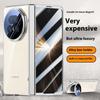 For Honor Magic V5 5G Case PC+Acrylic Phone Cover with Anti-Peep Screen Protector,Lens Kickstand