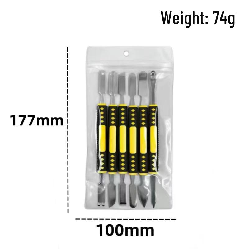 Metal Pry Bar 3-Piece Set for Mobile Phone Repair and Opening Tools