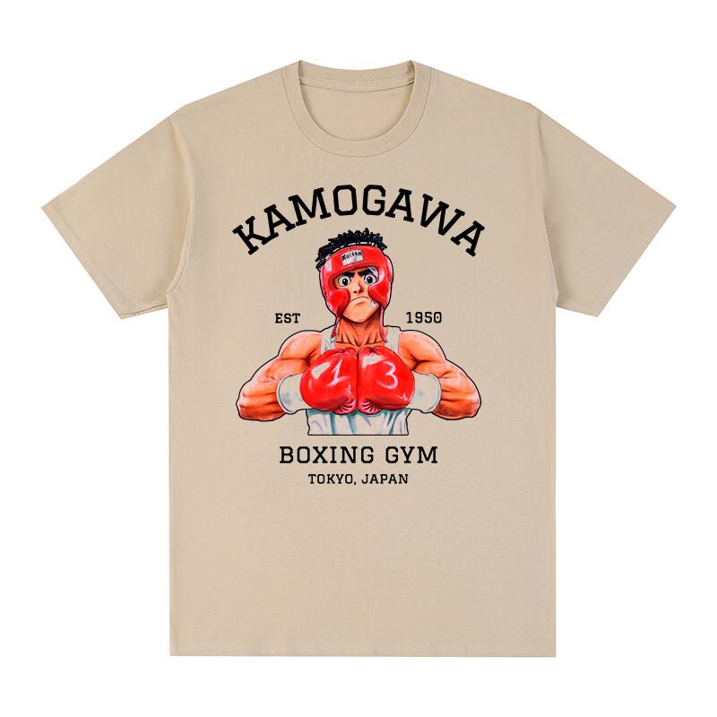 Hajime No Ippo COTTON T-shirts Anime Unisex Men Women Casual Boxing Tees Gifts