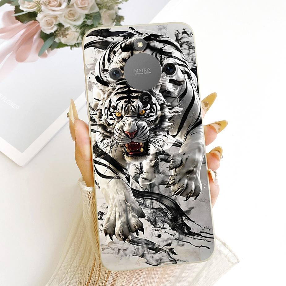 For Honor X9d Case Magic8 Lite Cute Fashion Cartoon Cover Soft TPU Phone Case For Honor Magic 8 Lite X 70 HonorX9d HonorX70 Bags