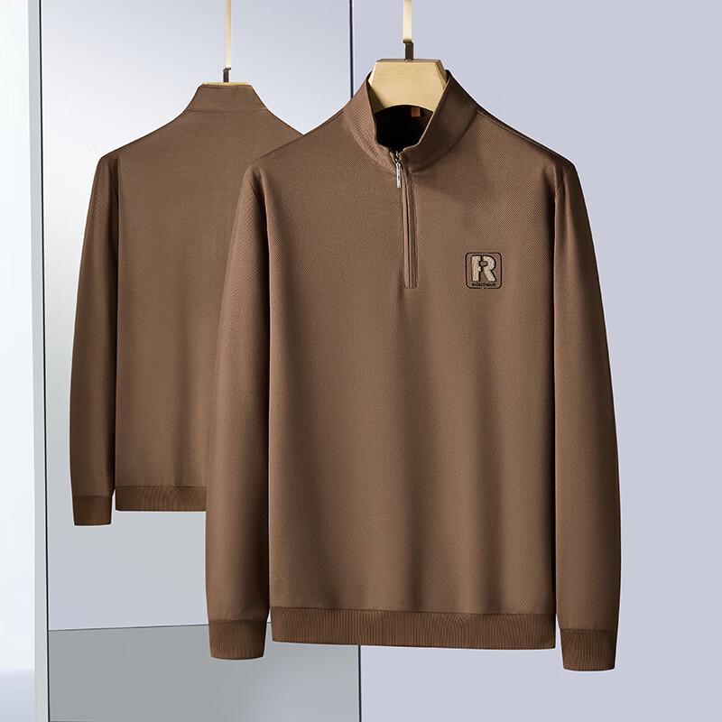 

Dibinze Men s Plus Size Half-Zip Long Sleeve Sweatshirt 6XL